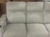 GREYMEL FABRIC POWER RECLINING SOFA WITH WIRELESS CHARGER - 2