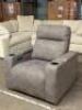 GREYMEL LEATHER POWER RECLINER - 3