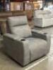 GREYMEL LEATHER POWER RECLINER - 4
