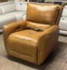 DERBAN 40" LEATHER ZERO GRAVITY RECLINER