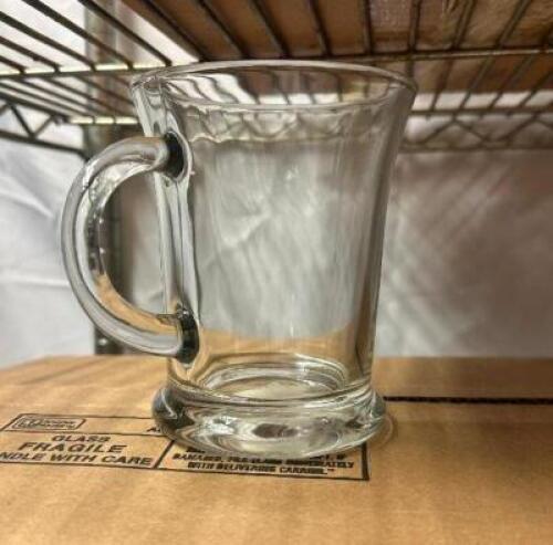 (2) - CASES OF MOCHA GLASSES