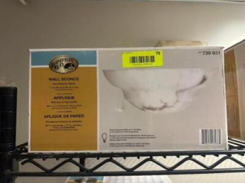 (2) - WALL SCONCES