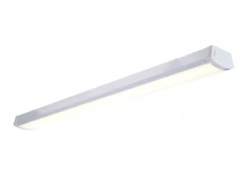 CONTRACTOR 4 FT. 40-WATT 2900 LUMENS 4000K INTEGRATED WHITE LED WRAP LIGHT FIXTURE