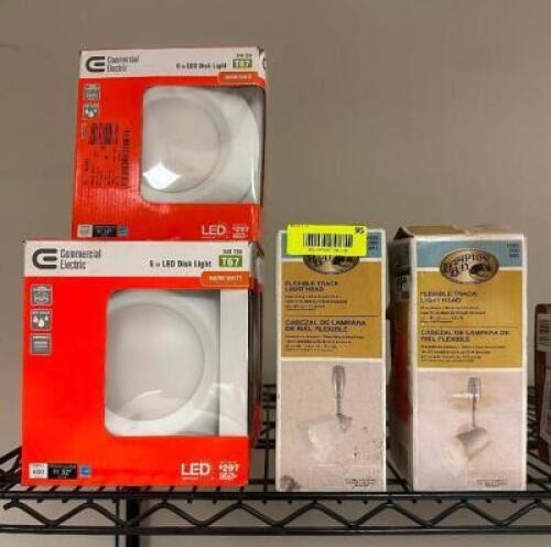 (4) - ASSORTED LIGHTING
