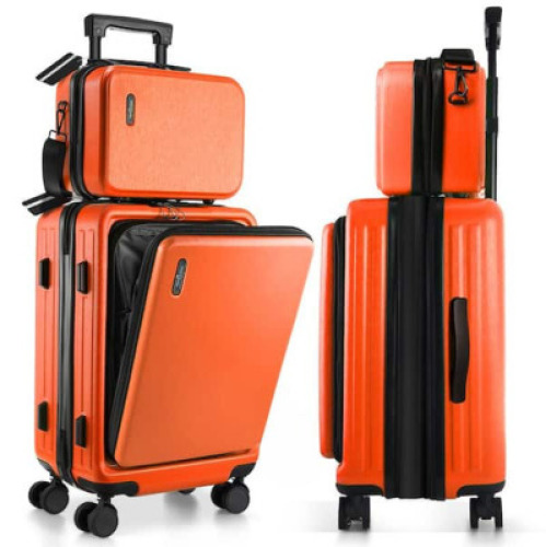 2 PC HARD LUGGAGE SET