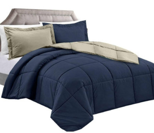 DOUBLE FILL REVERSIBLE COMFORTER