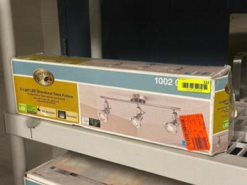 3 LIGHT LED DIRECTIONAL TRACK FIXTURE