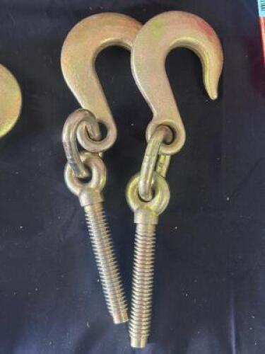 (2) - BINDER HOOKS