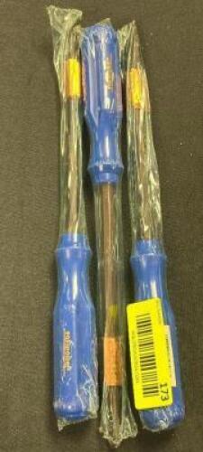 (3) - LONG NECK SCREW DRIVERS