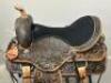 WESTERN BARREL RACING SHOW HORSE SADDLE WITH TACK SET - 4