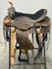 WESTERN BARREL RACING SHOW HORSE SADDLE WITH TACK SET - 5