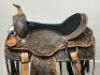 WESTERN BARREL RACING SHOW HORSE SADDLE WITH TACK SET - 7