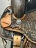 WESTERN BARREL RACING SHOW HORSE SADDLE WITH TACK SET - 9
