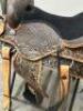 WESTERN BARREL RACING SHOW HORSE SADDLE WITH TACK SET - 11