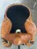 WESTERN BARREL RACING SHOW HORSE SADDLE WITH TACK SET - 6