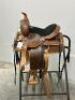WESTERN BARREL RACING SHOW HORSE SADDLE WITH TACK SET - 3
