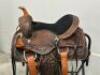 WESTERN BARREL RACING SHOW HORSE SADDLE WITH TACK SET - 5