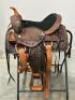 WESTERN BARREL RACING SHOW HORSE SADDLE WITH TACK SET - 6
