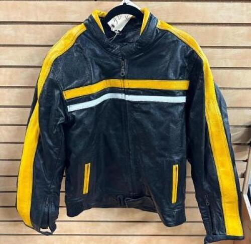 HIGH QUALITY LEATHER RIDING JACKET