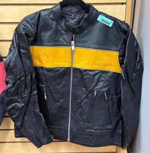 HIGH QUALITY LEATHER RIDING JACKET