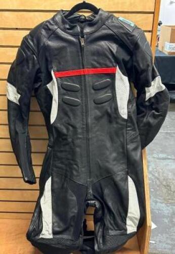 FULL LEATHER MOTORCYCLE RACING SUIT