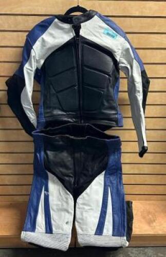 FULL LEATHER MOTORCYCLE RACING SUIT