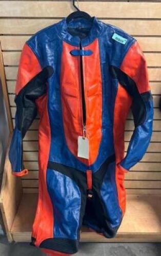 FULL LEATHER MOTORCYCLE RACING SUIT