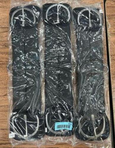(3) - SADDLE BELTS
