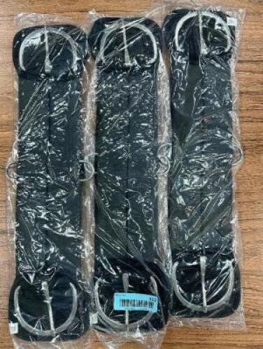 (3) - SADDLE BELTS