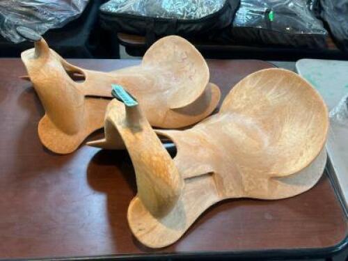 (2) - FIBERGLASS SADDLE TREES