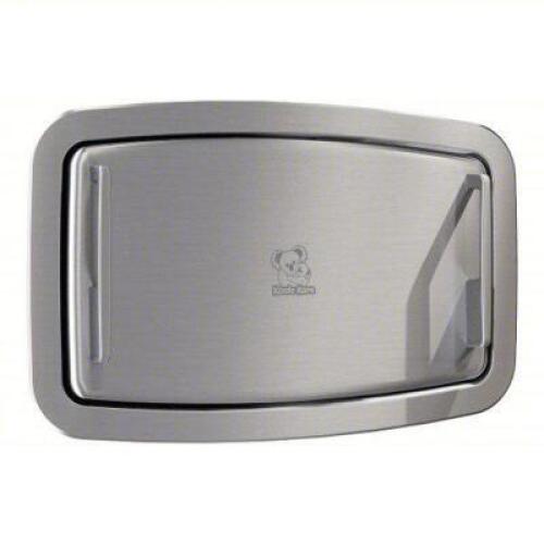 DESCRIPTION: (1) BABY CHANGING STATION BRAND/MODEL: KOALA KARE #833V31 INFORMATION: MFR PART # KB310 SSRE, STAINLESS STEEL, RECESSED MOUNT, HORIZONTAL
