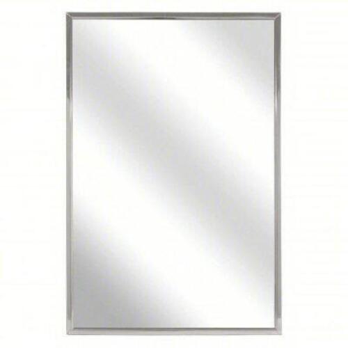 DESCRIPTION: (1) MIRROR BRAND/MODEL: BRADLEY #33KK37 INFORMATION: RECTANGULAR, THEFT RESISTANT, GLASS, WITH FRAME SIZE: 36" X 30" X 3/4" RETAIL$: $194