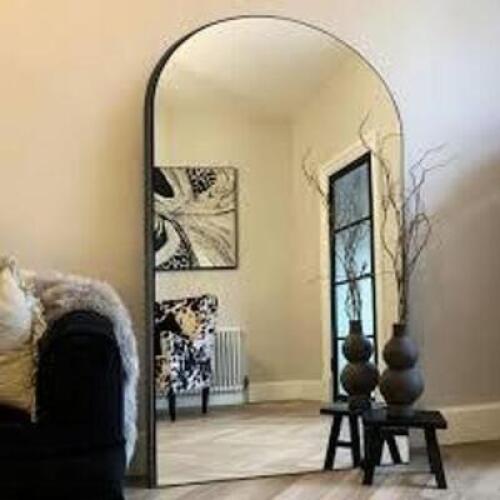 DESCRIPTION: (1) LARGE MIRROR BRAND/MODEL: NEUTYPECHIC #SYJ MR010240 INFORMATION: ARCHED TOP, FULL LENGTH, STANDING RETAIL$: $409.99 EA QTY: 1