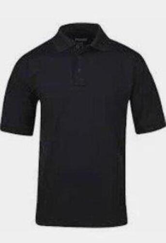 DESCRIPTION: (5) TACTICAL POLO SHIRT BRAND/MODEL: PROPPER #56ET79 INFORMATION: BLACK, MENS ICE PERFORMANCE, SHORT SLEEVE, "NDCS" LOGO SIZE: MEDIUM RET