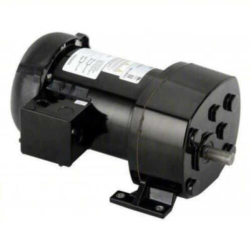 DESCRIPTION: (1) GEAR MOTOR BRAND/MODEL: DAYTON #6K351 INFORMATION: BLACK SIZE: 12 RPM NAMEPLATE RPM, 992 IN LB MAX. TORQUE, SINGLE, CW/CCW, ALL ANGLE