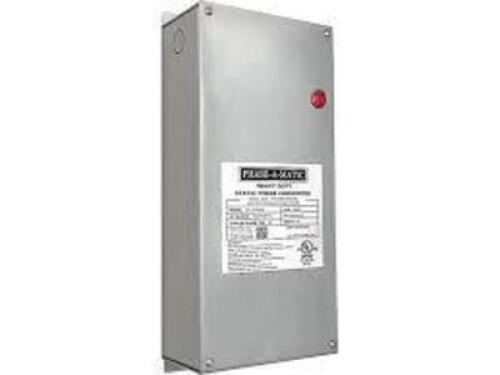 DESCRIPTION: (1) STATIC PHASE CONVERTER BRAND/MODEL: PHASE A MATIC #UL 1200HD INFORMATION: MINIMUM 8 HP RANGE, 60 HZ, SINGLE PHASE RETAIL$: $599.95 EA