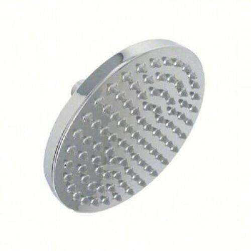 DESCRIPTION: (1) FIXED SHOWERHEAD BRAND/MODEL: TRIDENT #48LX44 INFORMATION: CHROME, WALL MOUNT, BRASS FLAT SIZE: 8" RETAIL$: $43.08 EA QTY: 1