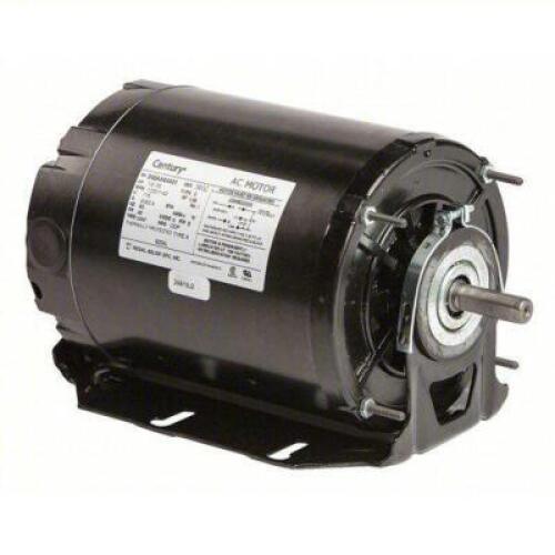 DESCRIPTION: (1) BELT DRIVE MOTOR BRAND/MODEL: CENTURY #5ELK7 INFORMATION: 2 SPEED, OPEN DRIP PROOF, CRADLE BASE MOUNT, 1/11/1/3 HP, 115V AC, 48 FRAME