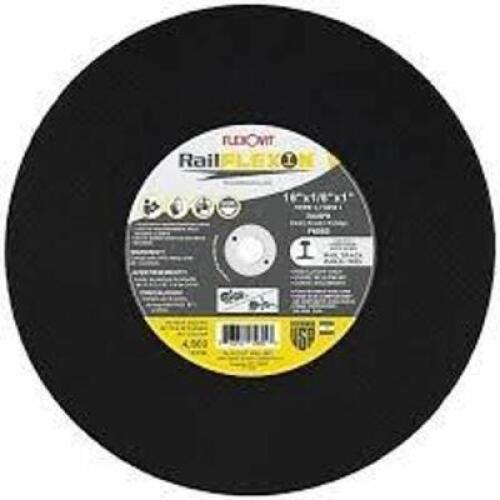DESCRIPTION: (1) CUT OFF WHEEL BRAND/MODEL: FLEXOVIT #F6685 INFORMATION: TYPE 1, MUST COME IN AND INSPECT SIZE: 16" X 1/8" X 1" RETAIL$: $211.60 EA QT