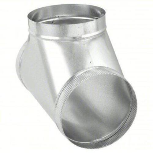 DESCRIPTION: (1) DUCT TEE BRAND/MODEL: GREENSEAM #6EKN7 INFORMATION: STEEL, 26 GA MATERIAL THICK SIZE: FOR 10 IN DIA, 20 IN LG, 10 IN INLET DIA, 10 IN