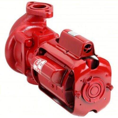 DESCRIPTION: (1) HYDRONIC CIRCULATING PUMP BRAND/MODEL: BELL & GOSSETT #4RC93 INFORMATION: RED SIZE: 3 PIECE, FLANGED, 1/6 HP, 12 FT MAX. HEAD RETAIL$