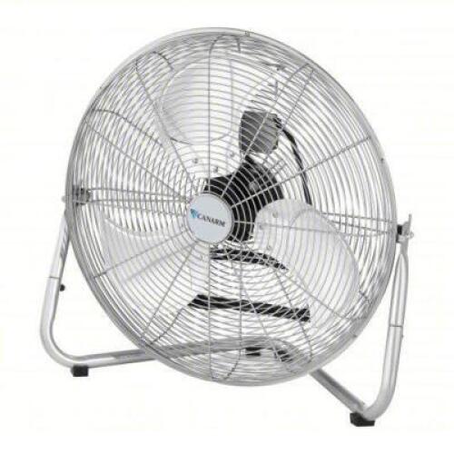 DESCRIPTION: (1) STANDARD DUTY INDUSTRIAL FAN BRAND/MODEL: CANARM #844HY6 INFORMATION: 3 SPEEDS, 120V AC, 1/4 HP MOTOR HP SIZE: 20 IN BLADE DIA RETAIL
