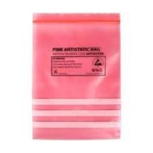 DESCRIPTION: (1) PACK OF (100) ANTISTATIC BAG BRAND/MODEL: PRODUCT NUMBER #001 0023 INFORMATION: PINK SIZE: 12" X 14" RETAIL$: $36.40 EA QTY: 1