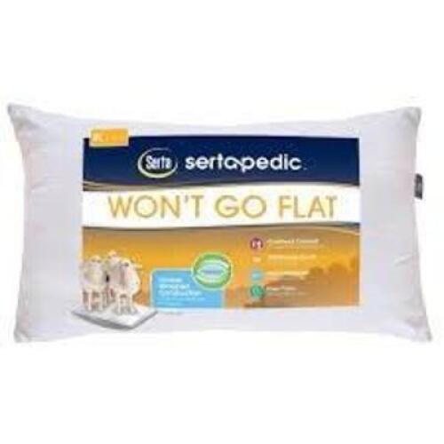 DESCRIPTION: (1) PILLOW BRAND/MODEL: SERTAPEDIC INFORMATION: KING RETAIL$: $30.20 EA QTY: 1