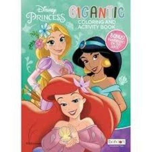 DESCRIPTION: (1) GIGANTIC COLORING AND ACTIVITY BOOK BRAND/MODEL: DISNEY PRINCESSES RETAIL$: $12.50 EA QTY: 1