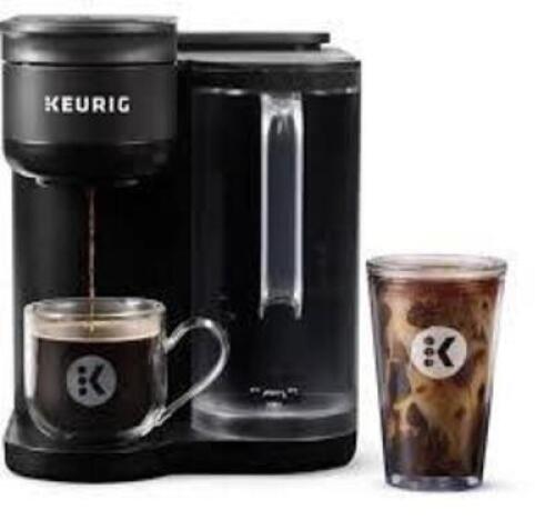 DESCRIPTION: (1) BREW AND CHILL COFFEE POT BRAND/MODEL: KEURIG INFORMATION: K BREW RETAIL$: $240.00 EA QTY: 1