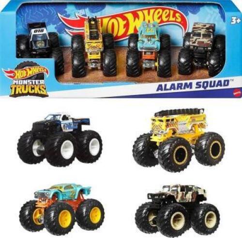 DESCRIPTION: (1) SET OF MONSTER TRUCKS BRAND/MODEL: HOT WHEELS RETAIL$: $29.98 EA QTY: 1