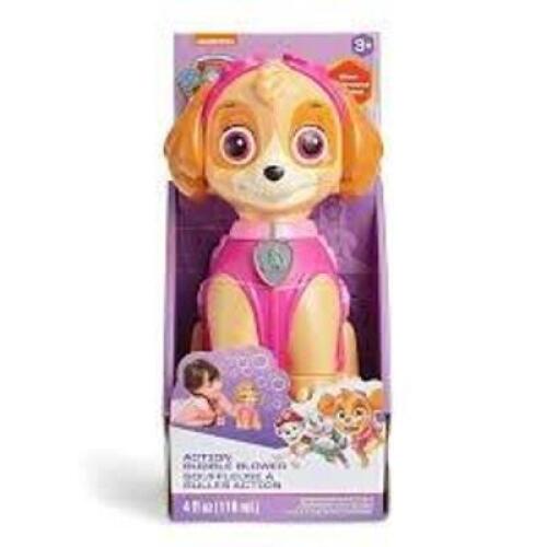 DESCRIPTION: (2) ACTION BUBBLE BLOWER BRAND/MODEL: PAW PATROL SIZE: 6.5" RETAIL$: $24.95 EA QTY: 2