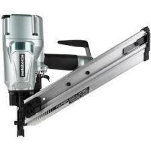 DESCRIPTION: (1) STRIP NAILER BRAND/MODEL: METABO HPT SIZE: 3 1/4" RETAIL$: $339.99 EA QTY: 1