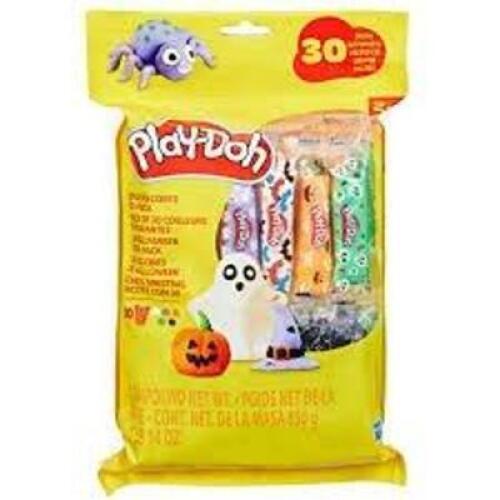 DESCRIPTION: (1) SET OF (30) CLAY COLORS BRAND/MODEL: PLAY DOH INFORMATION: SPOOKY COLORS, 30 DIFFERENT COLORS RETAIL$: $9.98 EA QTY: 1